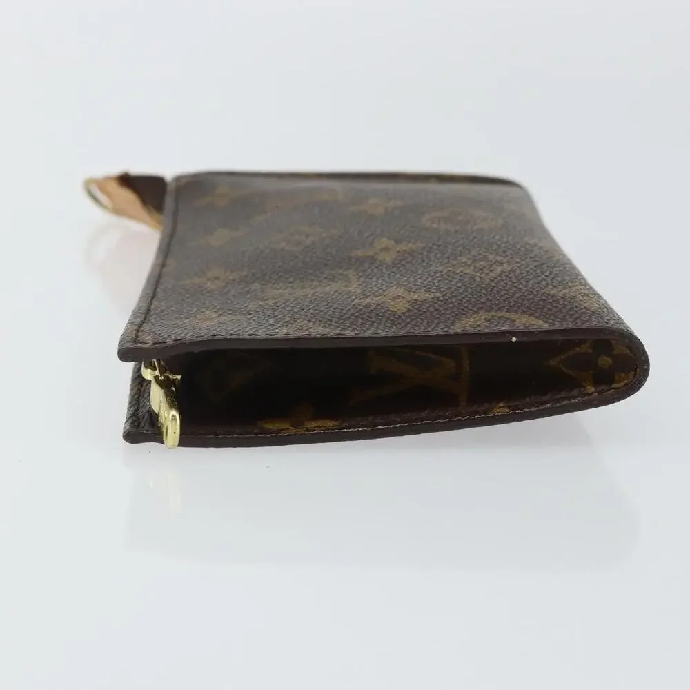 Louis Vuitton Monogram Bucket PM Accessory Pouch Brown